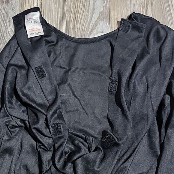 Kids Familus Glow in the Dark Skelton Halloween Costume Size 12-14 - Picture 4 of 5